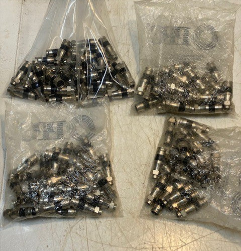 4 Bags of 25 OPPC EX11 Universal Compression Connectors (100 Pieces Total)