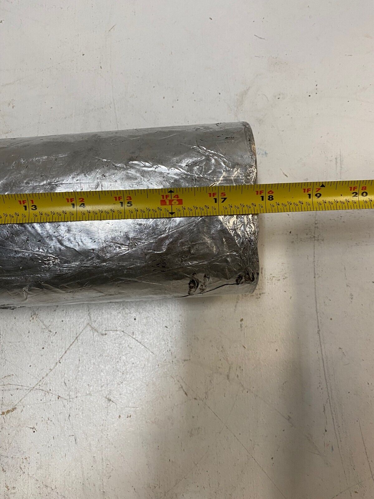 Giant Roll of Aluminum Foil 18" Length x 4" Diameter