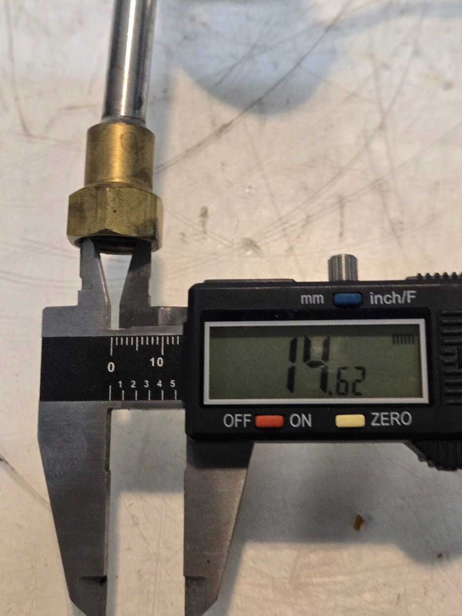 Fuel Sending Unit 3/8" Stainless Steel | No Float | Pictured Item Only | 19.5 in