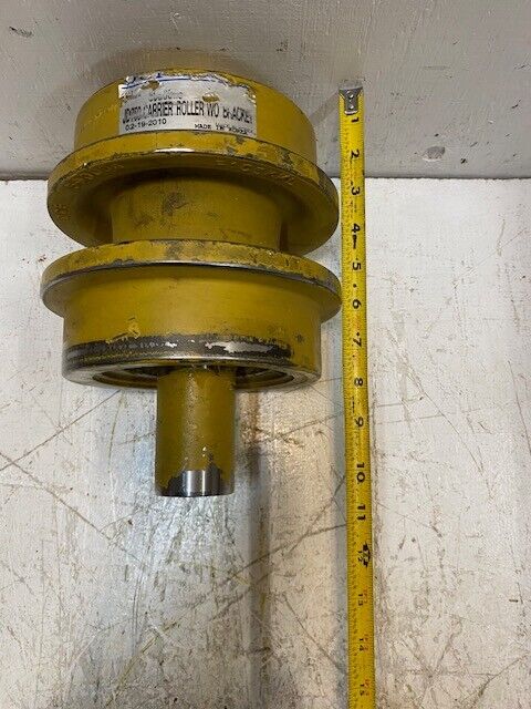 John Deere JD750 Carrier Roller WO Bracket 3-1/2" 50mm Shaft F1C5KKL 5-0004