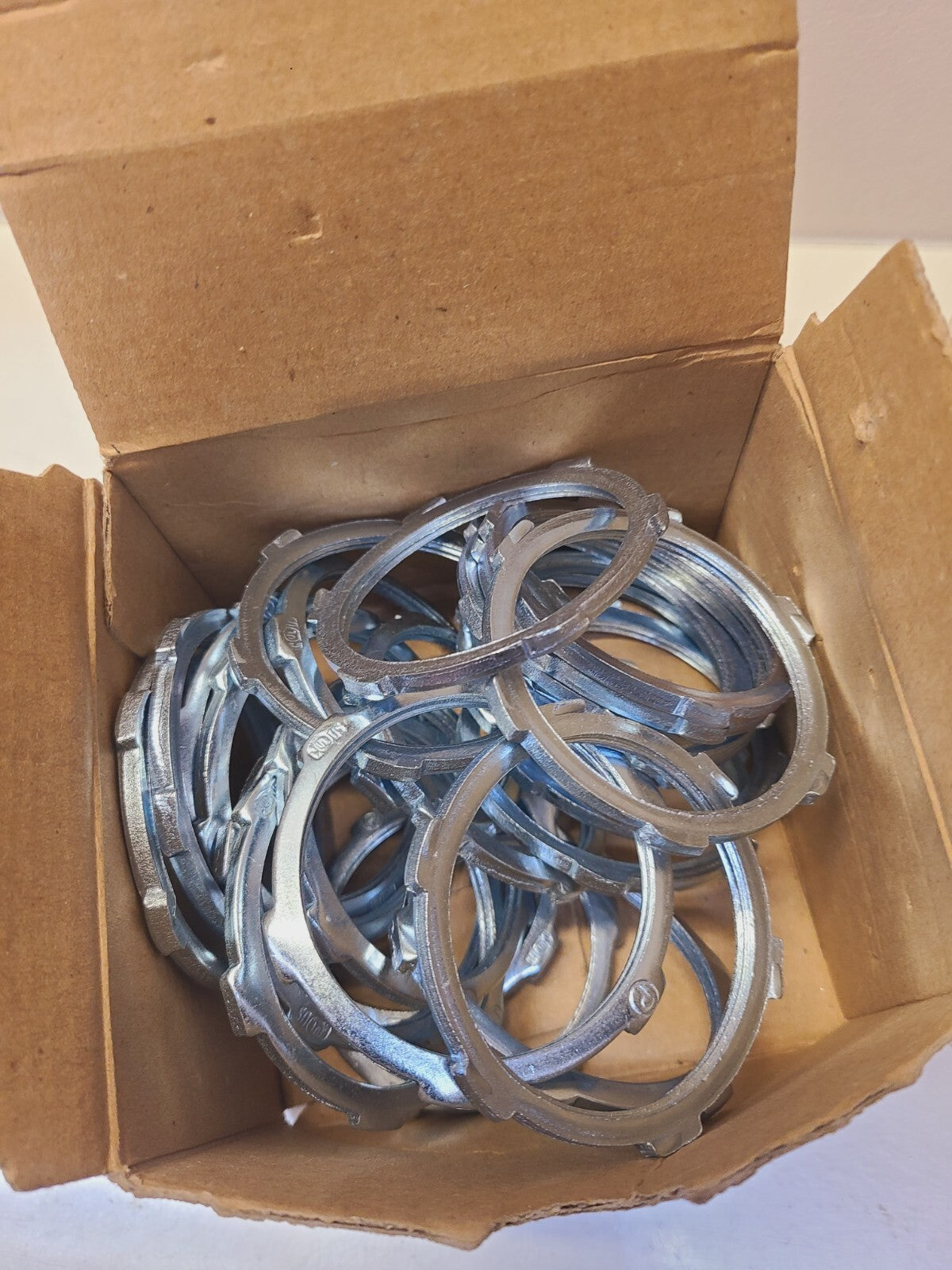 25 Qty. of American Fittings Corp 2" Steel Locknuts LN200L (25 Qty)