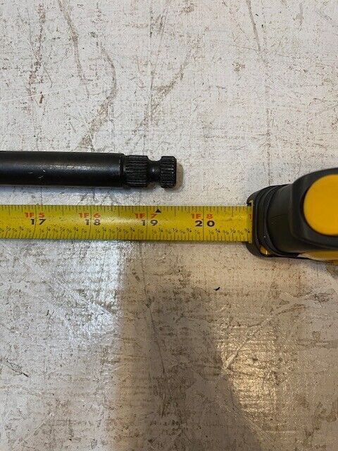 Axle Steering Shaft 19-1/2" Long 14mm Bore 16mm Shaft OD