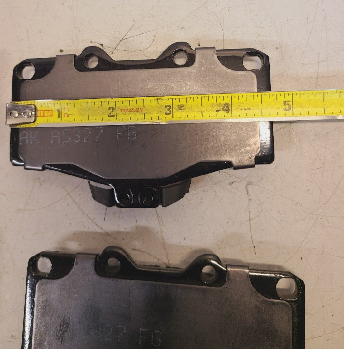 Akebono Proact Ultra Premium Disc Brake Pad Kit G2X19KB1 | AK AS327 FG