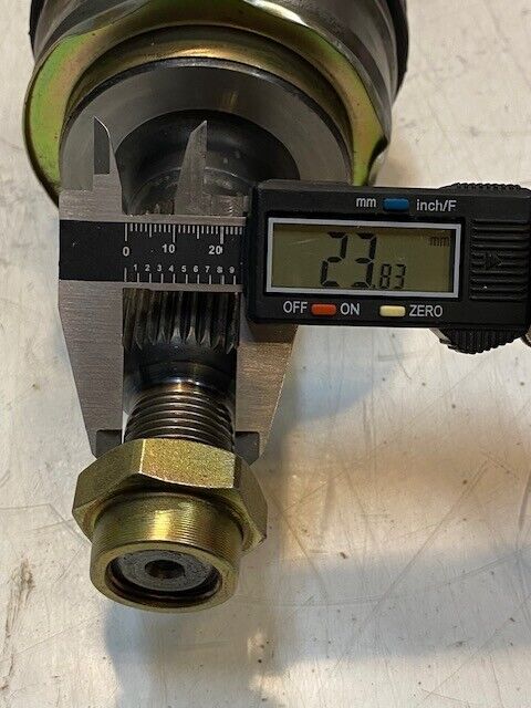GSP CV Joint NCV10137 | 770E24077 | 21" Long 24mm Thread 30mm Shaft 6-Bolt
