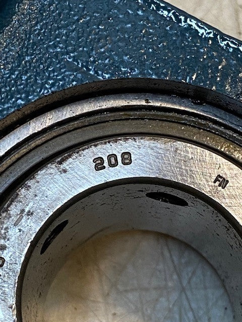 Dodge 124135 2-Bolt Normal Duty Pillow Block Ball Bearing SCM 1-7/16" Bore 208