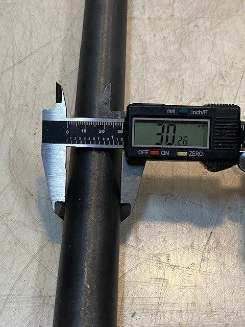 Automotive Axle Shaft 33" Long 30mm Bore 30mm End 27-Spline 30mm Shaft