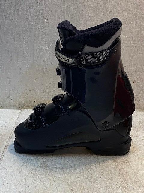 Nordica Exopower Trend 07 Black & Blue Ski Boots Size 25.5 | 290mm | 250-255