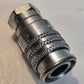 12 Quantity of Aeroquip FD40-200 1/4" Pneumatic Couplings 1/4" FPT (12 Quantity)
