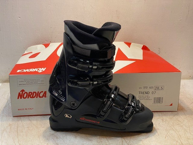 Nordica Exopower Trend 07 Black & Blue Ski Boots Size 28.5 | 320mm | 280-285