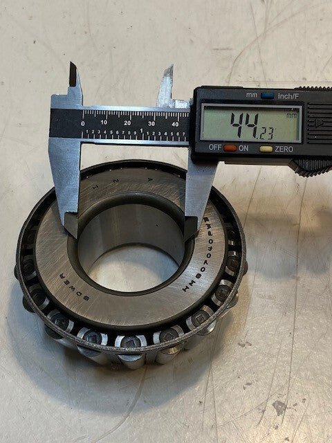 Bower Tapered Roller Bearing Cone Only HM807040PW3 | 95mm OD 44mm Bore