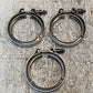 3 Quantity of R.G. Ray V-Band 4" Clamps 100137 (3 Quantity)