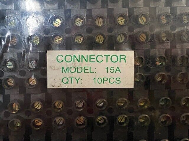 20 Pieces of Model 15A Connectors 380V | 5-1/4 in Length