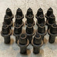 17 Quantity of 3-1/2" Carbide Auger Rock Drill Bits 22mm End 38mm OD (17 Qty)