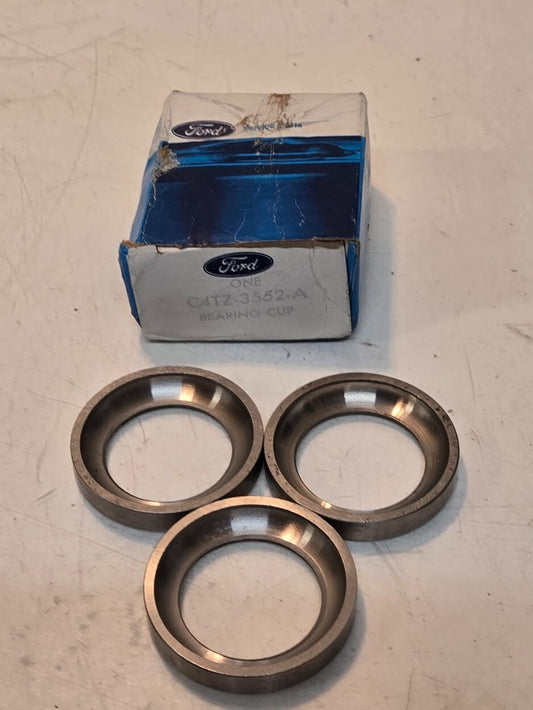 3 Quantity of Ford C4TZ-3552-A Bearing Cups for Steering Gear 2-1/8" OD (3 Qty)