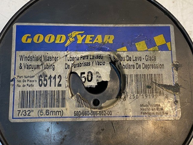 Good Year 65112 Windshield Washer & Vacuum Tubing 50 Ft 7/32"