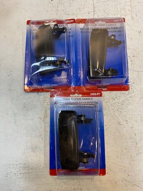 3 Quantity of Doorman Help Exterior Door Handles 79102 (3 Quantity)