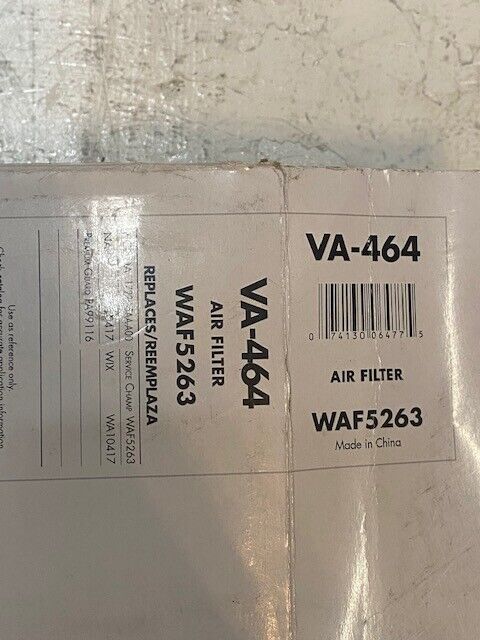 Honda VA-464 Air Filter WAF5263 22MYF10 3462