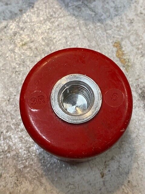 30 Quantity of 3R Red Standoff Insulators 10mm Bore 44mm OD 32mm Wide (30 Qty)