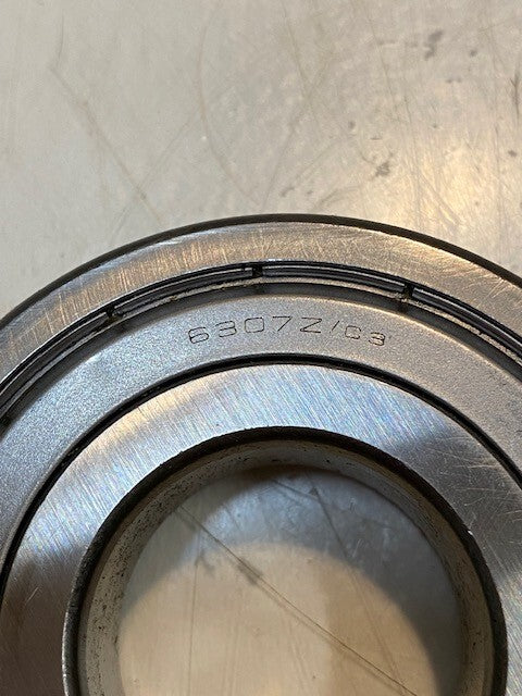 3 Quantity of Enduro 6307Z/C3 Ball Bearings 80mm OD 34mm Bore (3 Quantity)