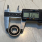 30 Quantity of MOS 62/12.7-2RZ Bearings 13x32x10mm (30 Quantity)