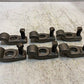 6 Quantity of Carbon Steel 940 Goose Neck Clamps w/ Square Bolts (6 Quantity)