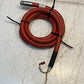 Bakon 2.15 Red Rubber Hose for Jelly Quick 79" Long *No Nozzle*