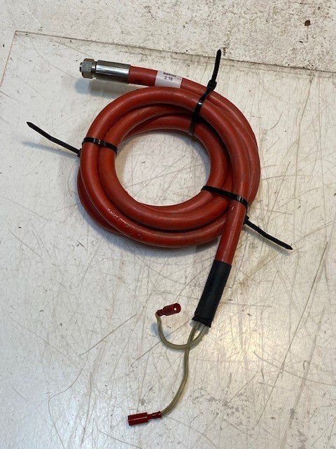 Bakon 2.15 Red Rubber Hose for Jelly Quick 79" Long *No Nozzle*