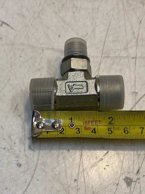 New Holland 86025458 Hydraulic Connector 2-1/4" Long 1-3/4" Wide