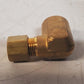 25 Qty. of Parker Brass 90º Elbow Fittings X170C-4-4 (25 Qty)