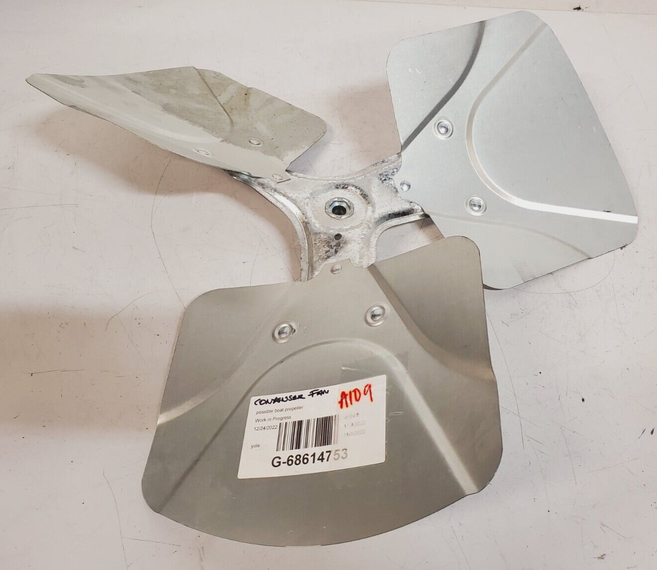 Carrier Fan Blade 21.5" Diameter 3-Blades LA01RA038 A E 1 | G-68614753