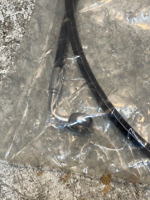 Black Vinyl Coated Stainless Braided Brake Line LA-8100B13B for LA Choppers