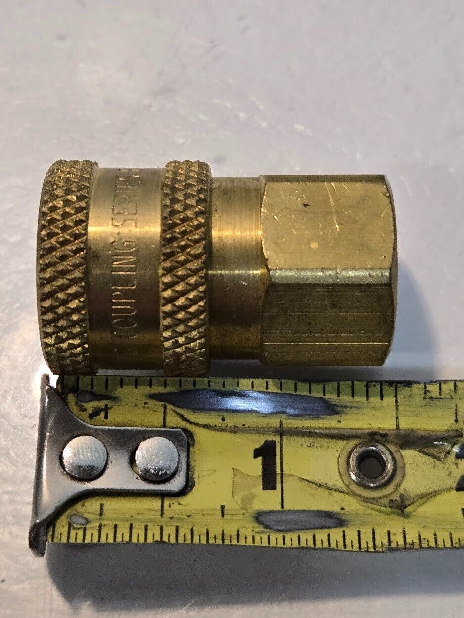 16 Quantity of Perfecting Coupling Series E 1/4" Quick Couplings FNPT (16 Qty)