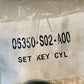 Honda 06350-S02-A00 Key Ignition Lock Cylinder Set *Pictured Parts Only*