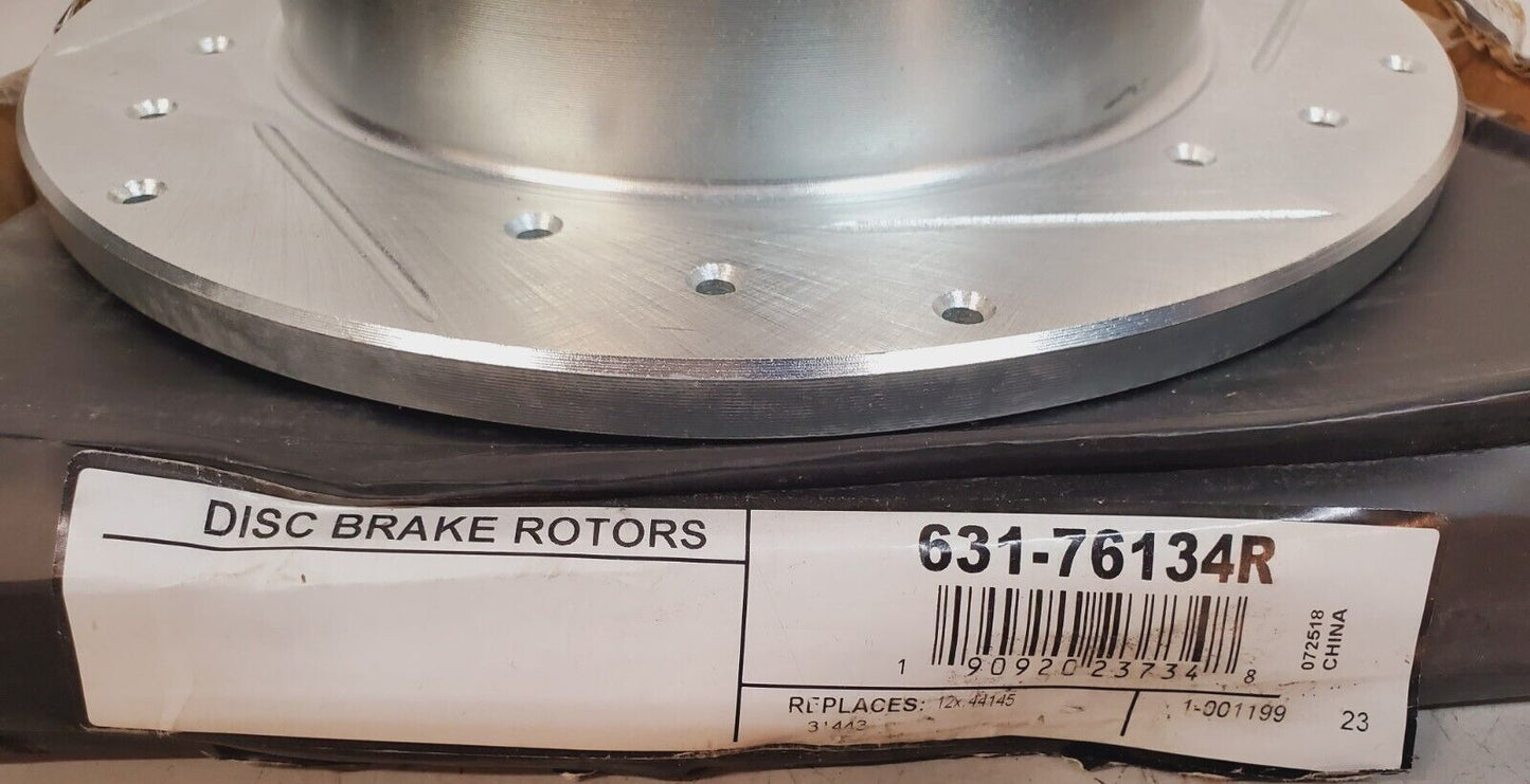 Dynamic Friction Disc Brake Rotors 631-76134R Replaces 31443