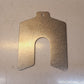 9 Qty of Precision Brand Stainless Slotted Shims 42450 | 3L835 | 4" x 4" (9 Qty)