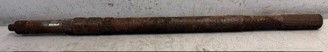 Splined Metal Drive Shaft 27" Steel Power Transmission Mechanical Assembly