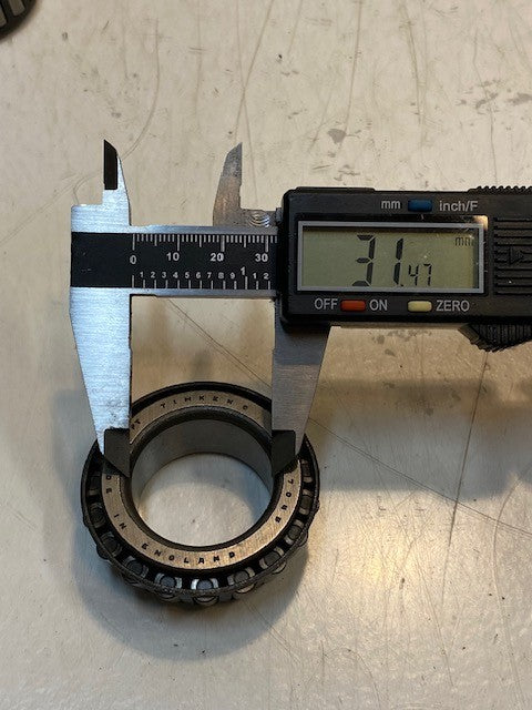 2 Quantity of Timken LM67045 Cone Bearings 54mm OD 31mm Bore 18mm Thick (2 Qty)