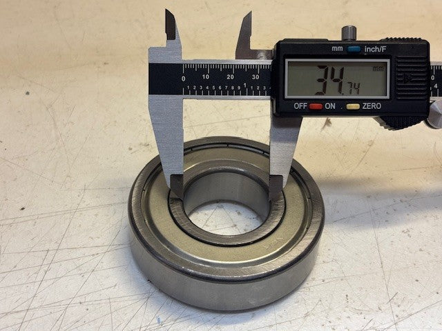 2 Quantity NSK Deep Groove Shielded Ball Bearing 80x35x21mm | 6307Z (2 Quantity)