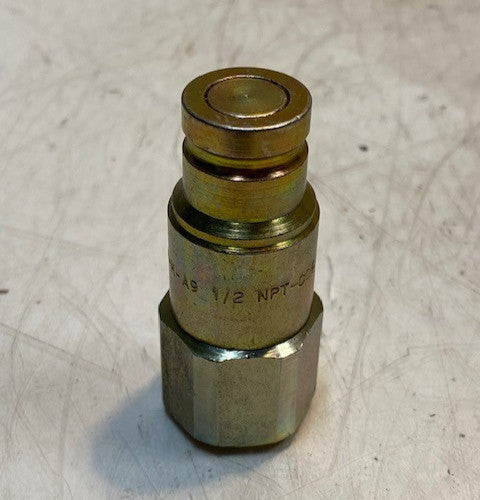 Holmbury M-A9 1/2 NPT-C06 Flat Face Hydraulic Coupler