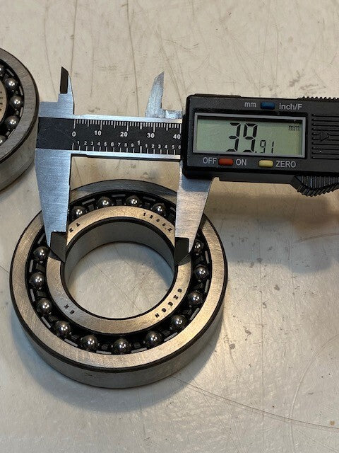2 Quantity of NSK 1208K Self-Aligning Ball Bearings 40x80x18mm (2 Quantity)