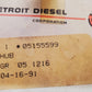 Detroit Diesel Hub 05155599 | GR.05.1216