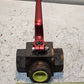 Hydac Hydraulic Ball Valve 3K-25NPT-L-1114 | 398012-1 | 315 Bar 4500 PSI