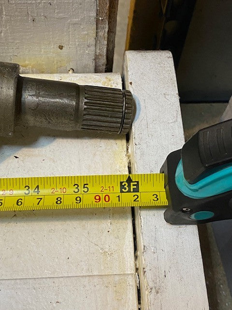 Ford CV Axle Shaft Joint E03W AA 20354 | 1906 | CV2911 AG | 36" L 25-Spline