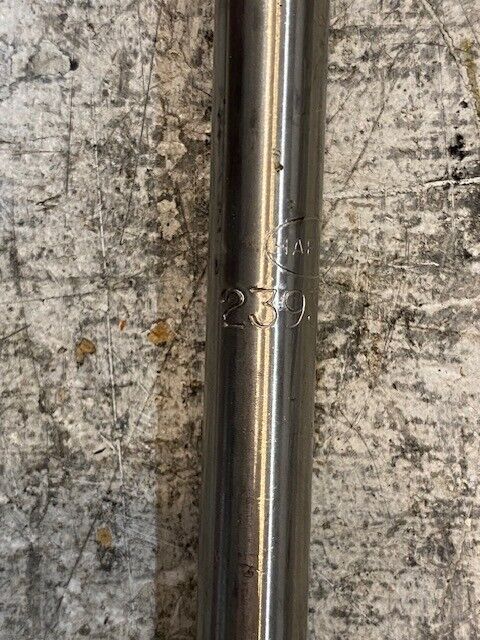 Harris Curved Stainless Steel Tip Tube 2393-3F | 14-1/4" Long 13mm Dia. 8mm ID