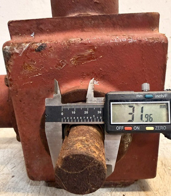 Cast Iron Right Angle Industrial Gear Drive Box 1484 Mehanical Power Unit