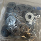 10 Bags of 100 Each Fabory IJY33 Flat Washer USS Steel Zinc 3/8 (1,000 Quantity)