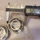 2 Quantity of MGM Radax Ball Bearings 6205-2RS (2 Qty)
