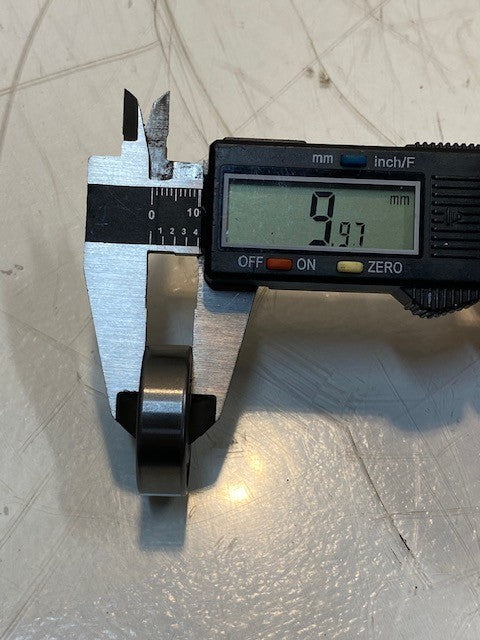 30 Quantity of MOS 62/12.7-2RZ Bearings 13x32x10mm (30 Quantity)