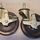 4 Quantity of 4" Black Swivel Casters (4 Qty)