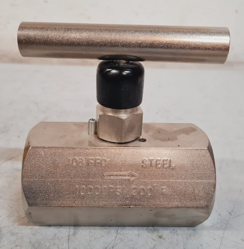 Noshok Needle Valve 408FFC | 408-FFC | 10000 PSI | 200°F